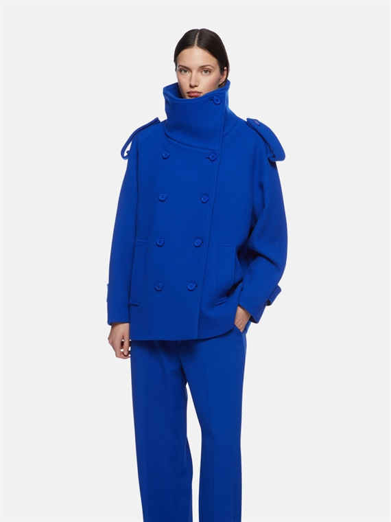 Dondup Peacoat Jakke, Cobalt Blue